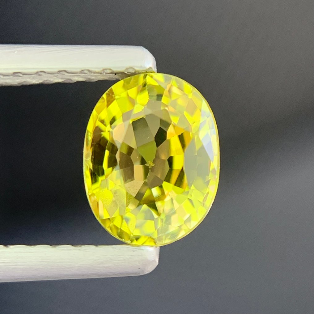 没有保留价 - 1 pcs  绿色, 黄色 金绿宝石  - 1.03 ct - 美国宝石研究院（GIA） - 天然金绿玉 #2.1