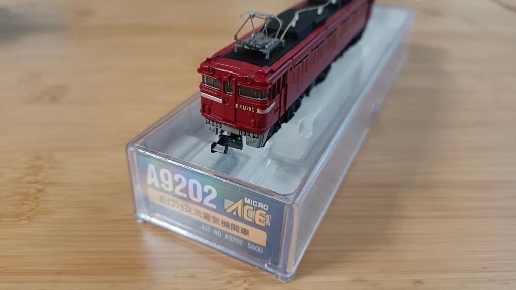 Micro Ace N - A9202 ED78 - Ηλεκτροκίνητη ατμομηχανή (1) - σπάνια, έργα - JR #1.0