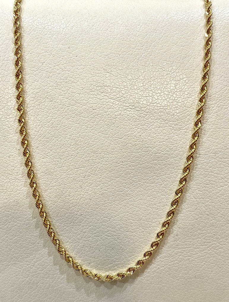 Ingen mindstepris - Halskæde - 18 kraat Gulguld #1.0