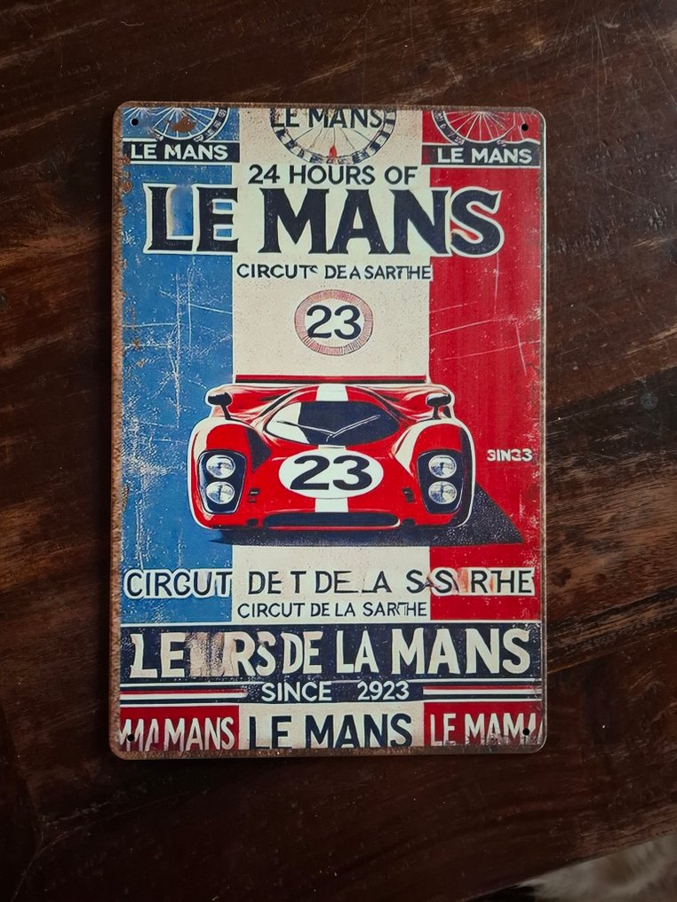 Nostalgic-Art - Tablica (5) - metal - Le Mans #3.2