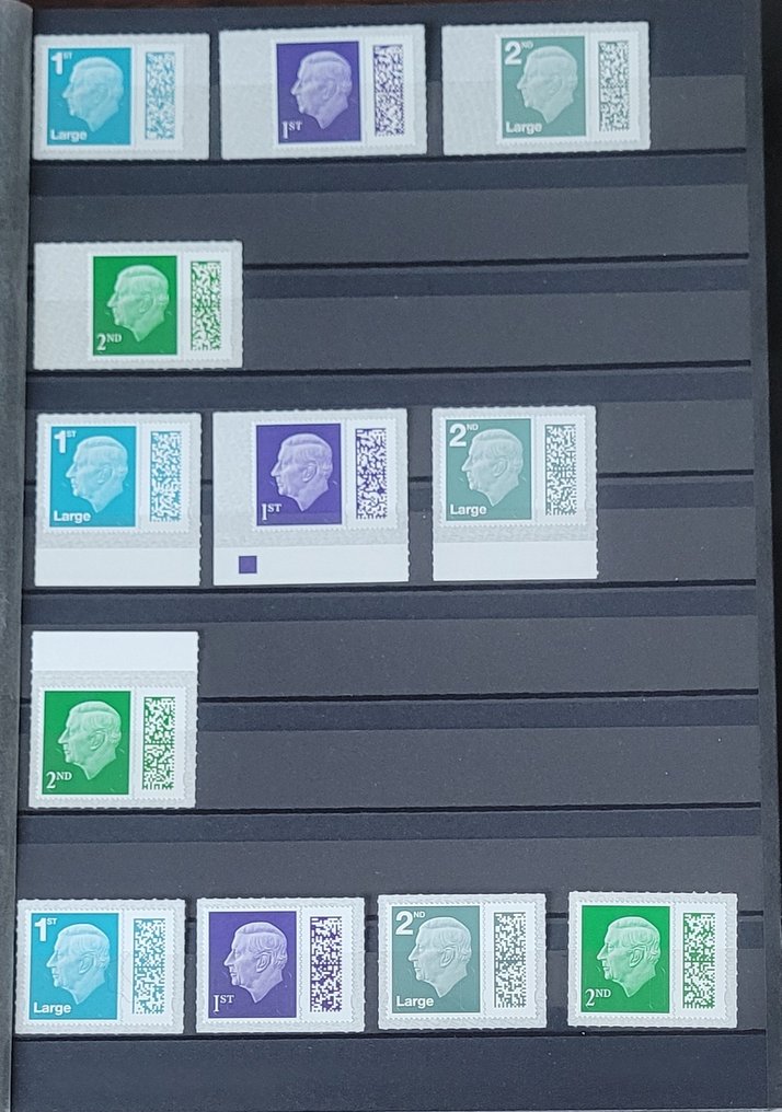 大不列顛  - 2023年 - 为庆祝查尔斯国王加冕而发行的全新邮票和首日封 #1.0