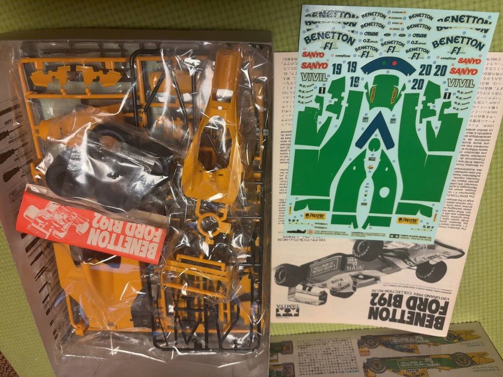 Tamiya 1:20 - 模型跑车 - Benetton Ford B192 #1.0