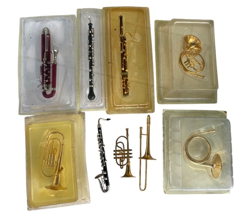 Temasamling - Miniaturer Instrumenter Musikudstyr #1.0