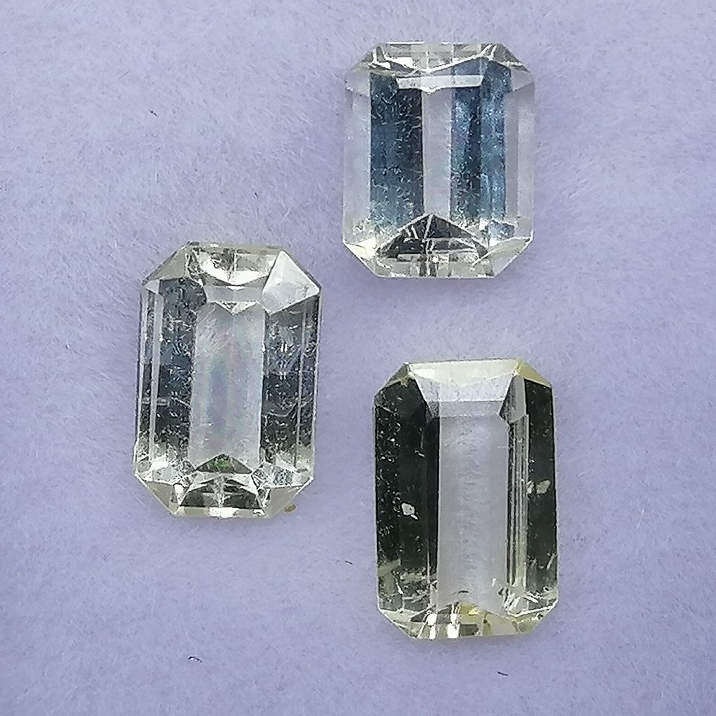 3 pcs  黄色 蓝宝石  - 1.84 ct - 西班牙宝石学院（IGE） - 斯里兰卡 #1.0