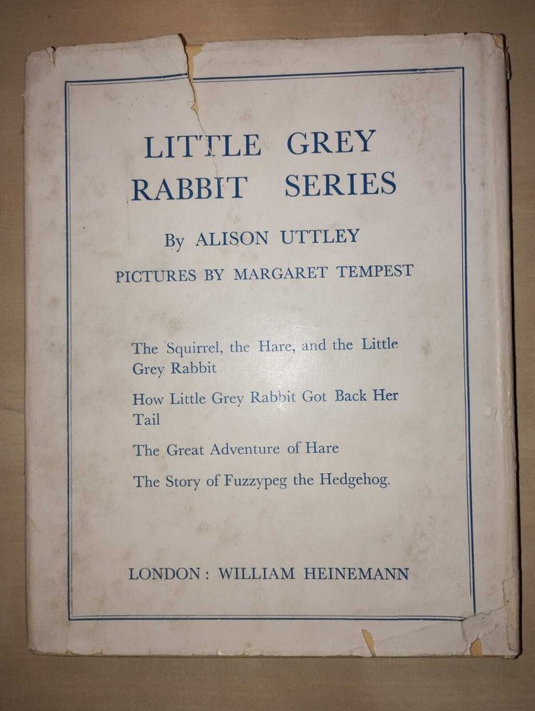 Uttley, Alison - The Squirrel The Hare and the Little Grey Rabbit - 1952 #1.0