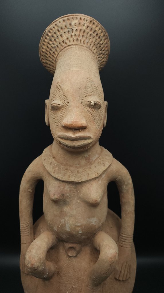 华丽的陶器罐子 - Mangbetu - congo rdc  (没有保留价) #4.3