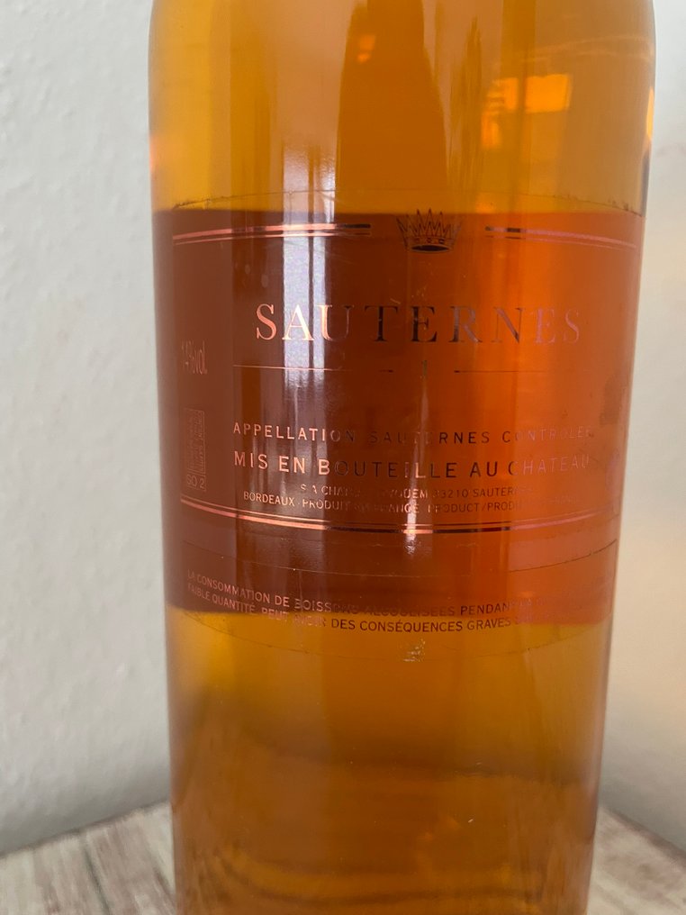 Sauternes No. 1 Chateau d'Yquem - Sauternes - 1 Pullo (0.75L) #4.3