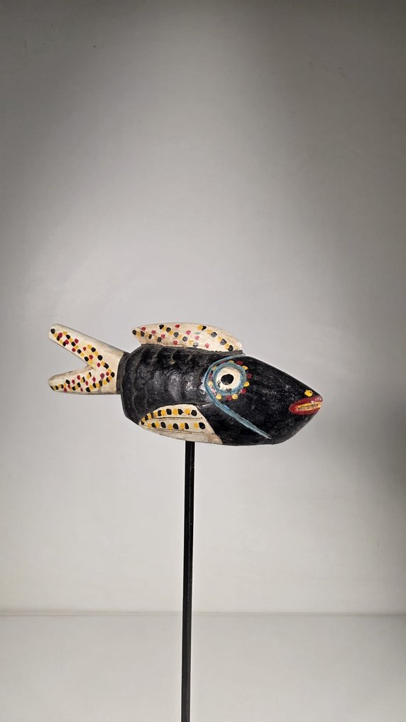 Pesce in legno - Bozo - Mali (Senza prezzo di riserva) #1.0