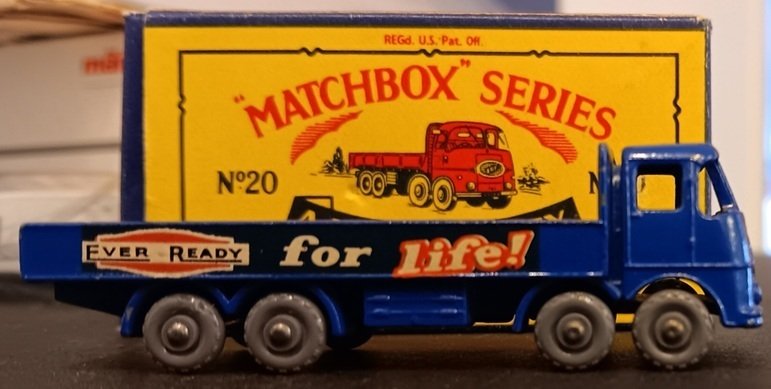 Matchbox - Φορτηγό μοντελισμού - ERF 666 Transport Truck #2.1