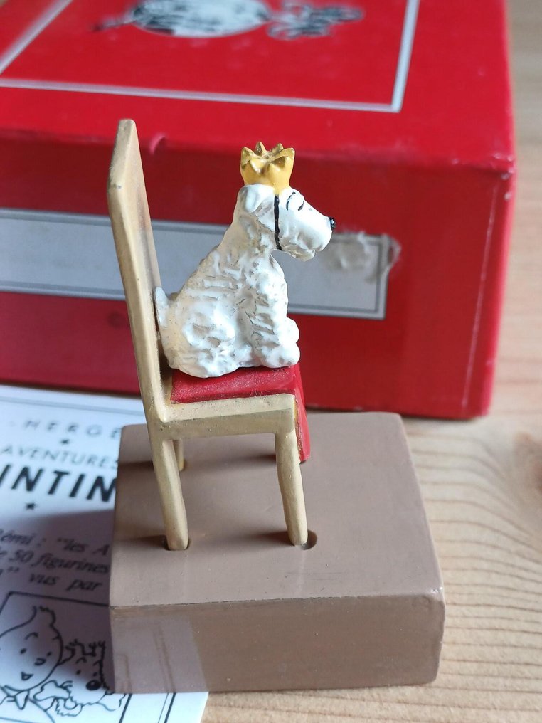 Tintin Figurine - pixi 4529 - Milou sur le trône #2.1