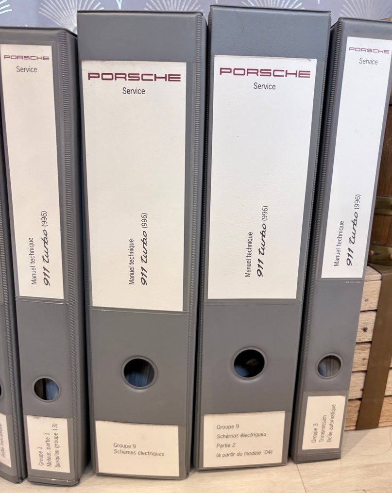 Peça de carro (13) - Porsche - Manuel d’atelier Porsche #3.2