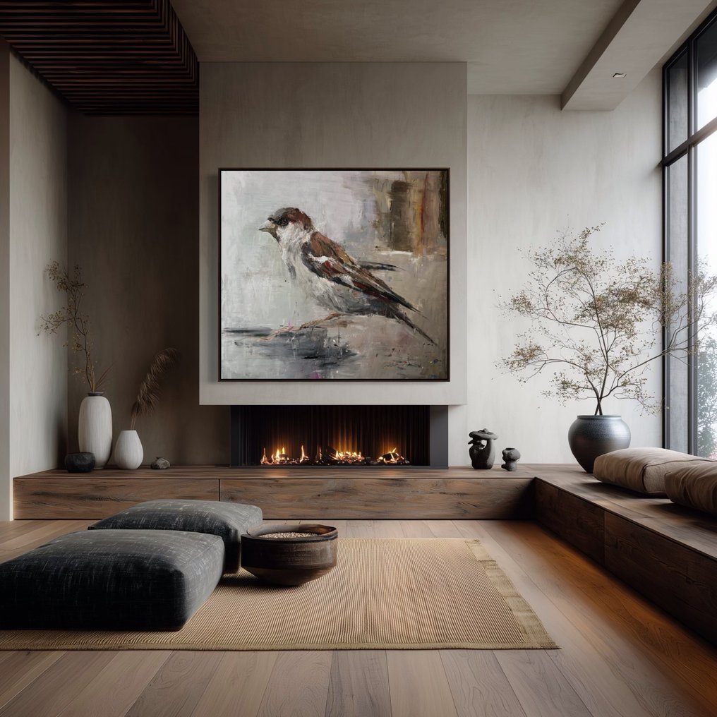 RHUL RODRÍGUEZ (1981, Spain) - PASSER DOMESTICUS - XL - No Reserve #4.3