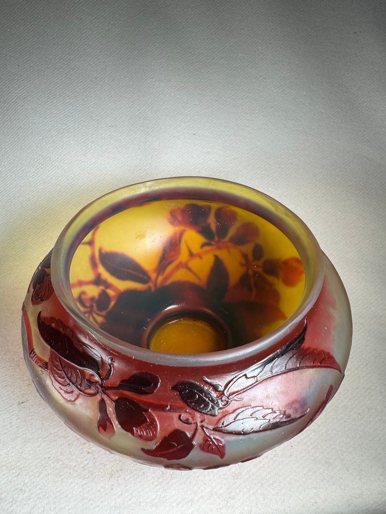 Emile Gallé, d'Argental - Vase  - Glass #2.1