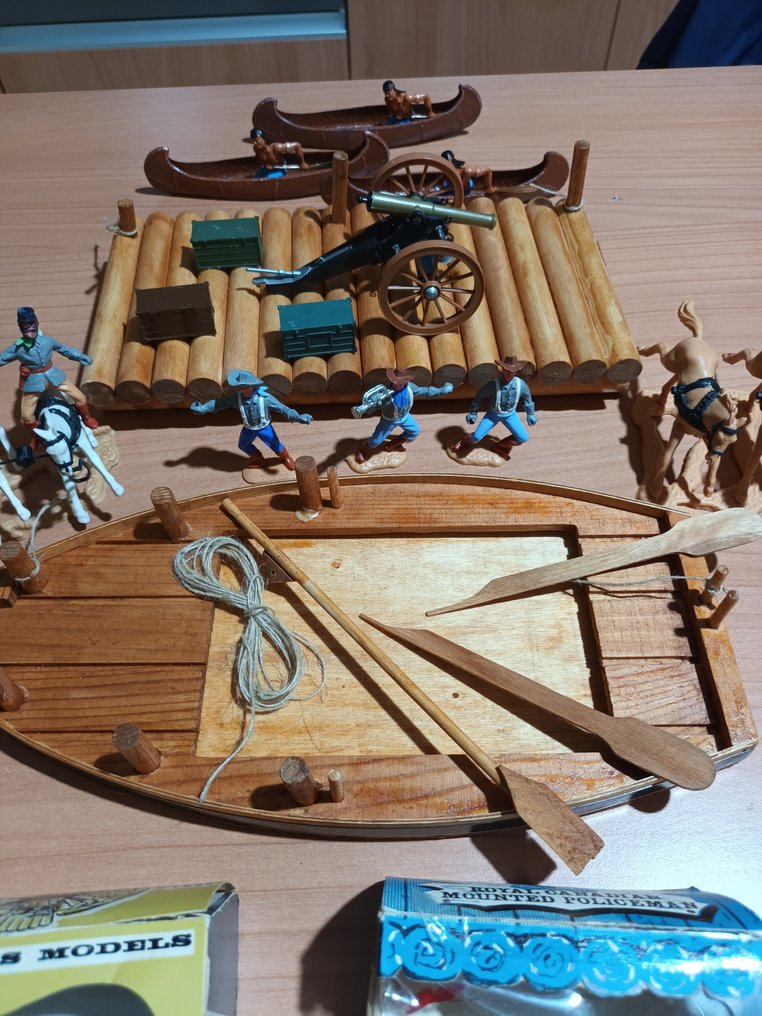 Britains, Timpo - Toy soldier Trombettiere guerra civile americana serie Swoppets prodotto dalla Britains negli anni sessanta in - 1960-1970 - 英国 #2.1