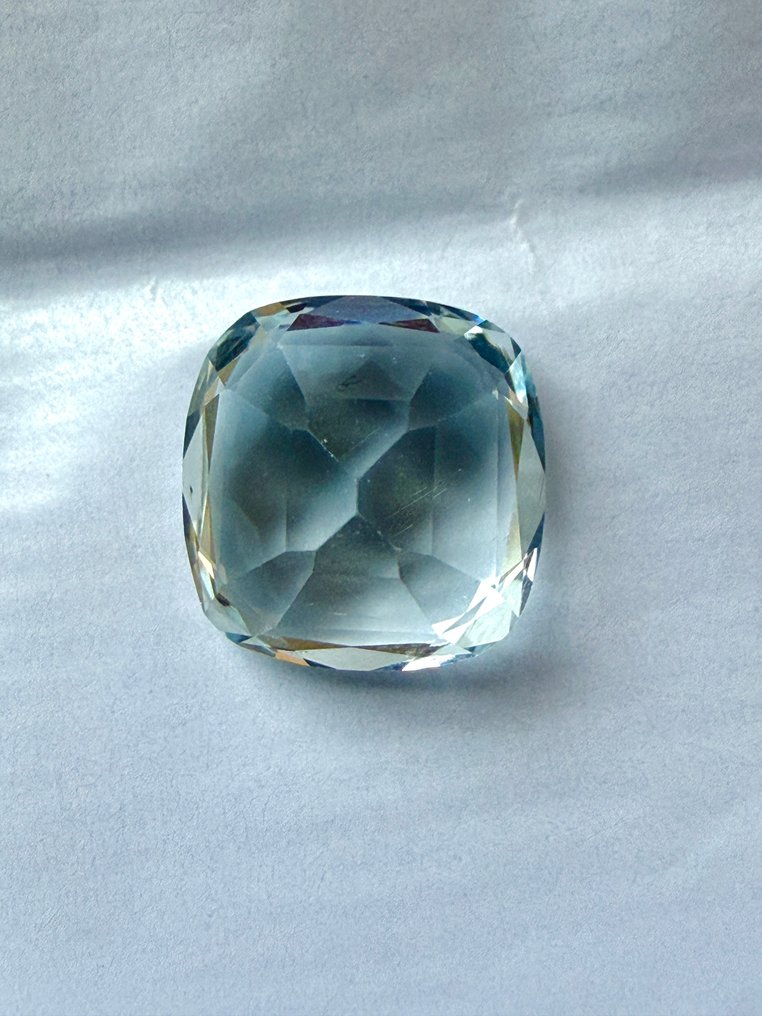 Senza prezzo di riserva Blu Acquamarina  - 5.61 ct - Antwerp Laboratory for Gemstone Testing (ALGT) #3.2