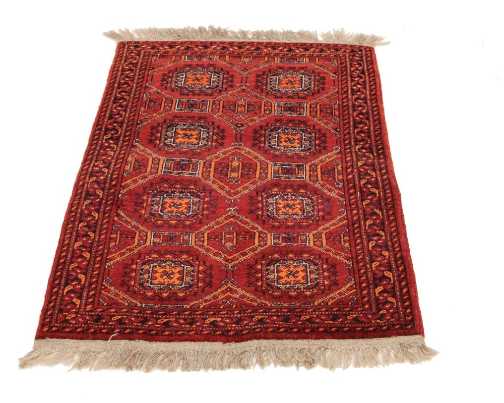 Turkman Αντίκα Χαλί - Χαλί - 110 cm - 75 cm - Καταγωγή & ιδιαιτερότητες #1.0