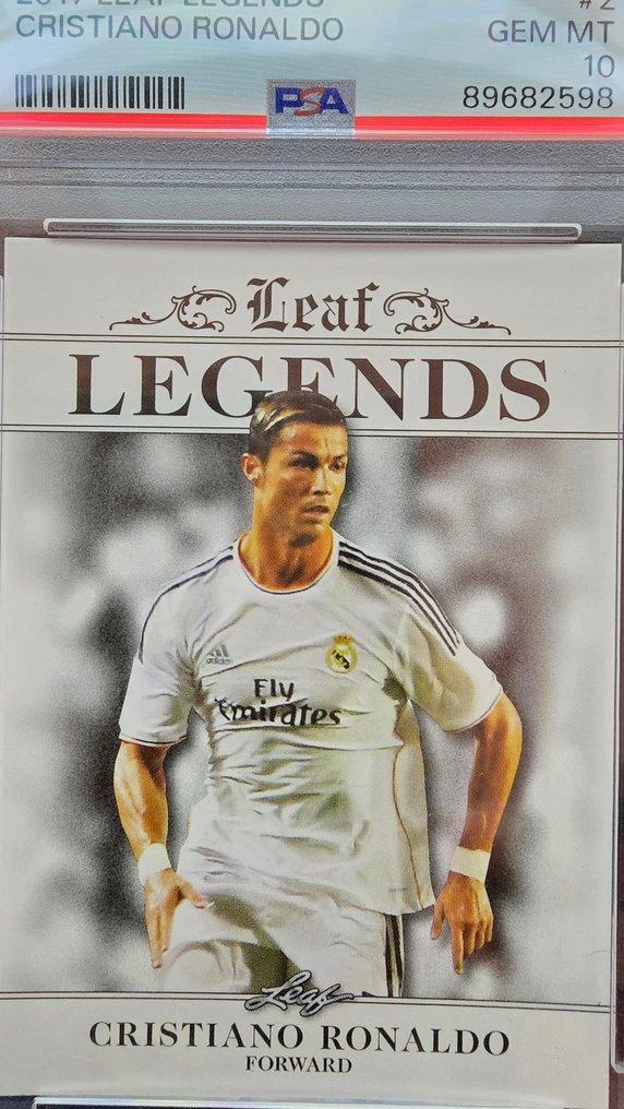 2017 Leaf Leaf Legends 克里斯蒂亚诺·罗纳尔多 #2 Graded card - PSA 10 - 1 Graded card #2.1