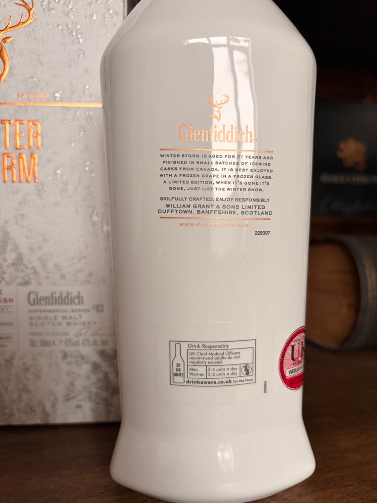 Glenfiddich 21 years old Winter Storm  - 700ml #4.3
