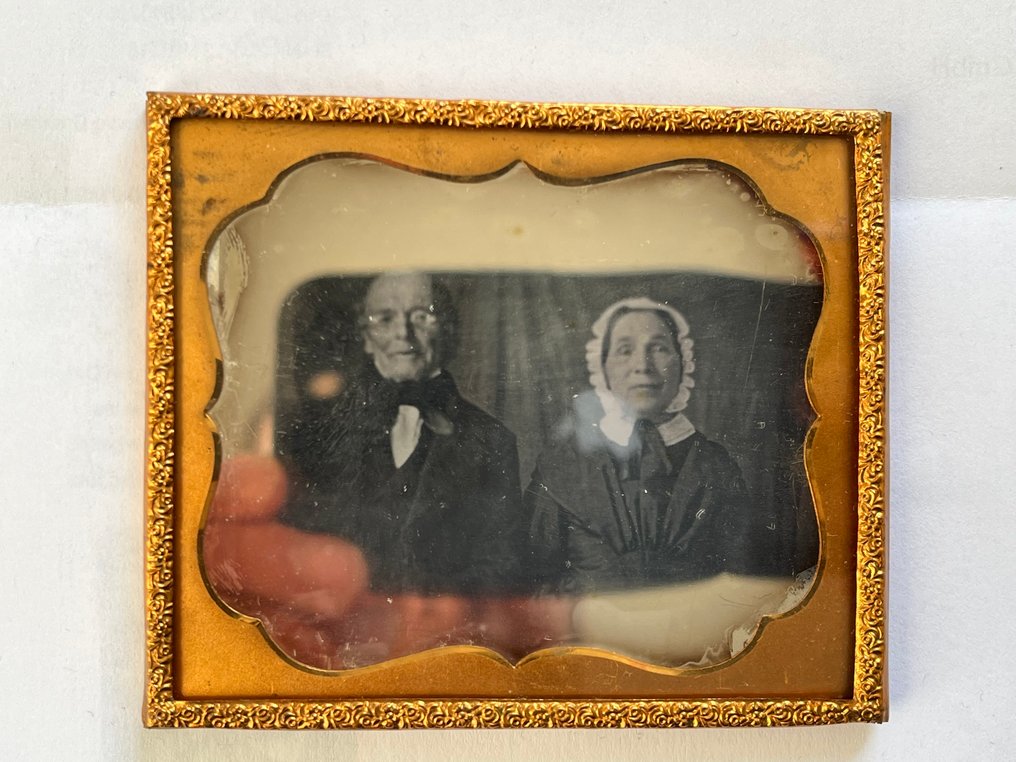 anonym - Altes Bauernpaar; Damenporträt #2.1