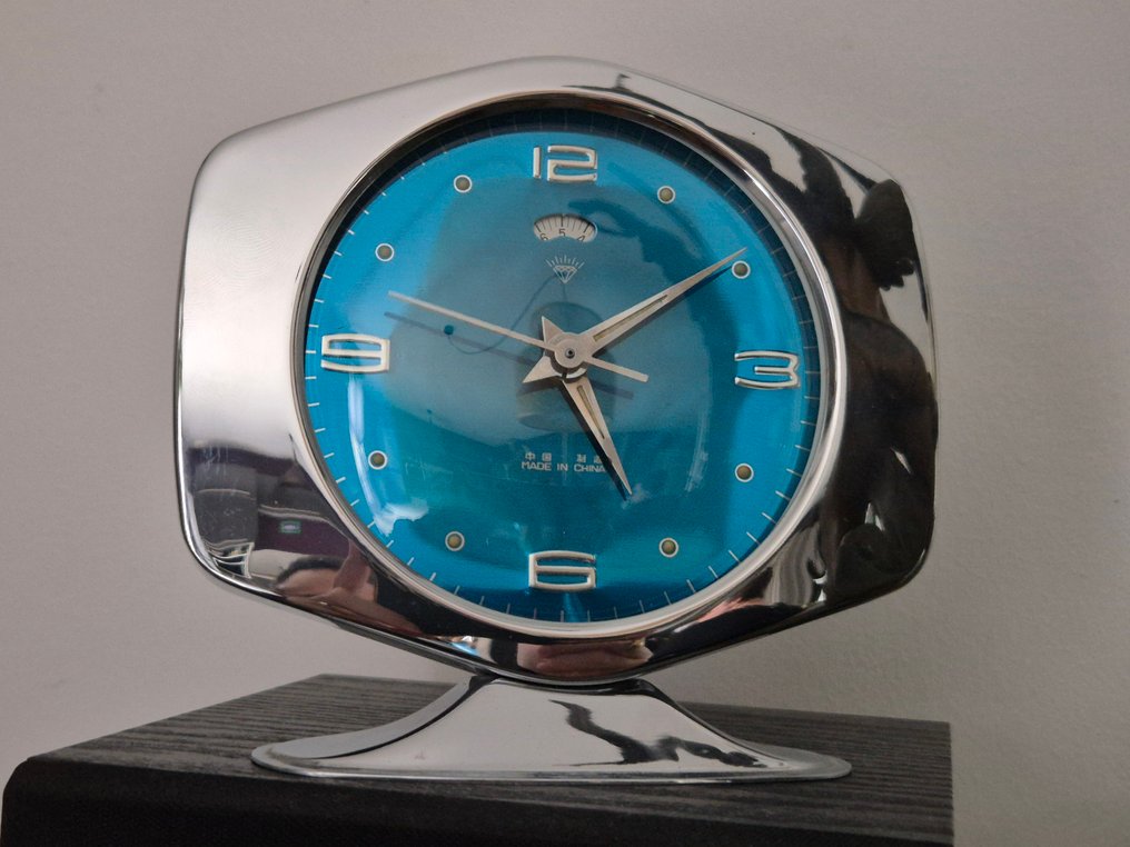 Ξυπνητήρι - Diamond china Σύγχρονη στυλ των μέσων του αιώνα Χάλυβας - 1960-1970 #3.2