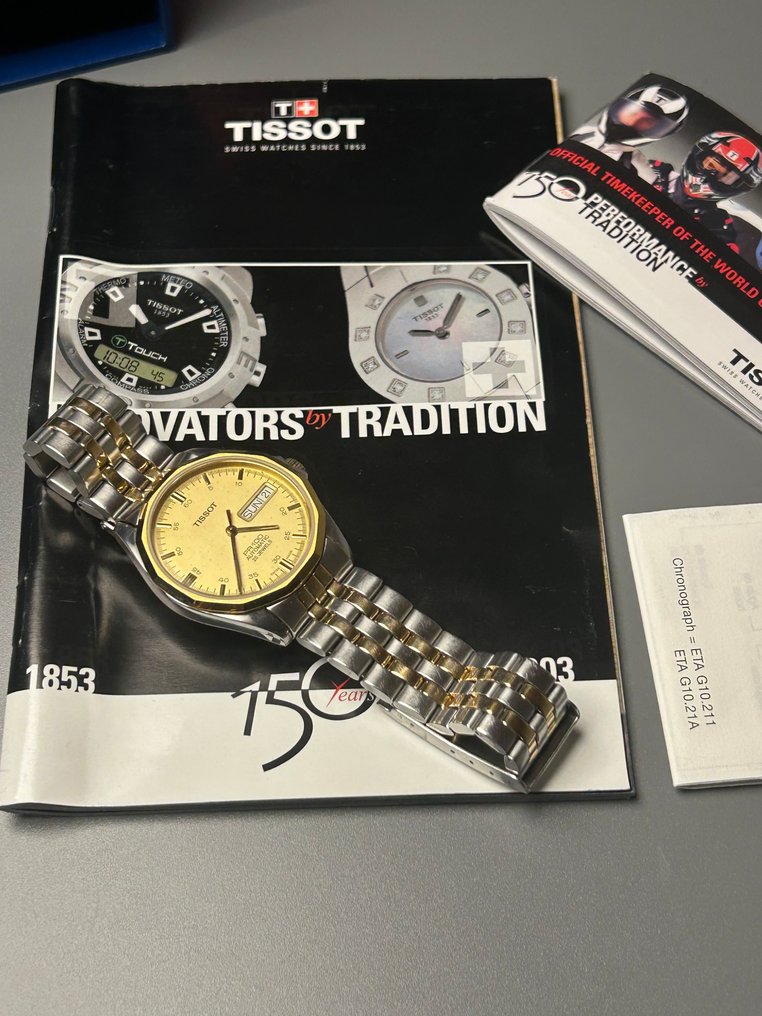 Tissot - Tissot Pr100 day date automatic - 没有保留价 - P364/464 - 中性 - 2003 #3.2