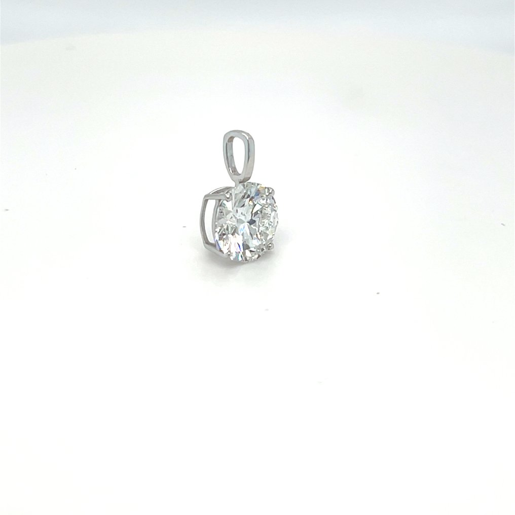 没有保留价 - 吊坠 - 14K包金 白金 - 2.00ct. tw. 钻石 (实验室培育) #4.3