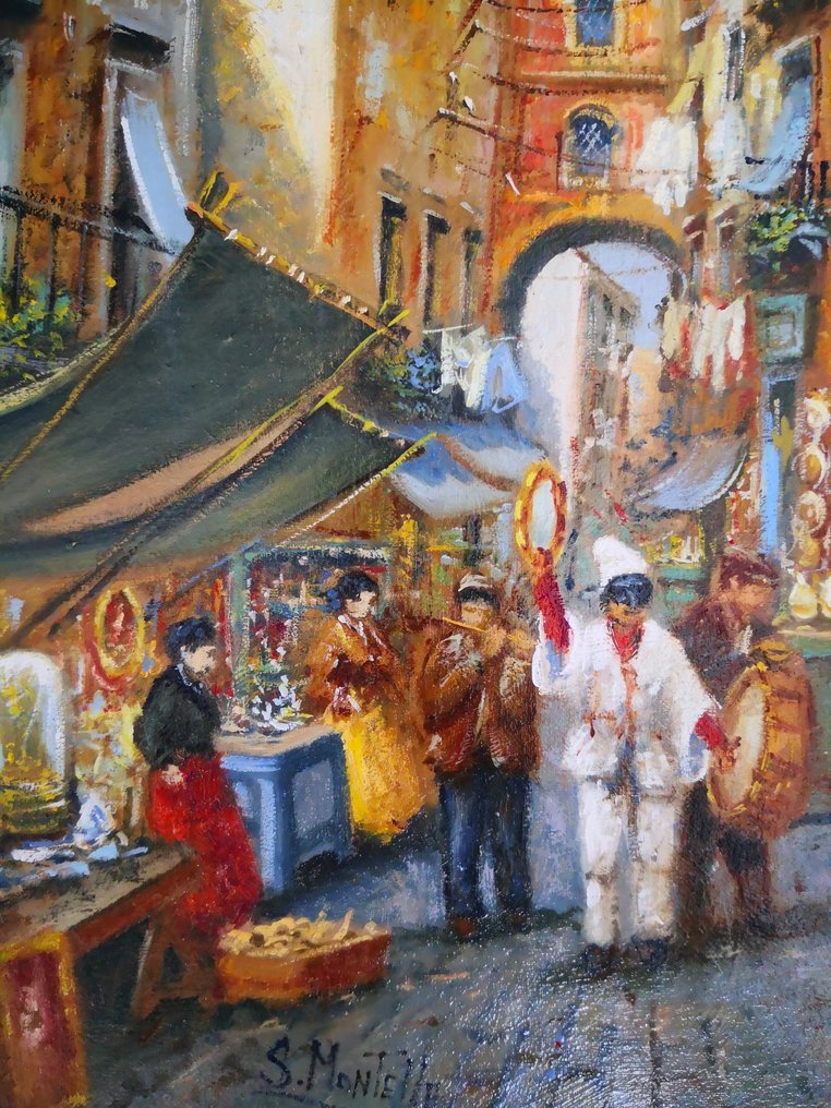 Salvatore Montella (1949) - Napoli Scena Popolare (San Gregorio Armeno) #3.2
