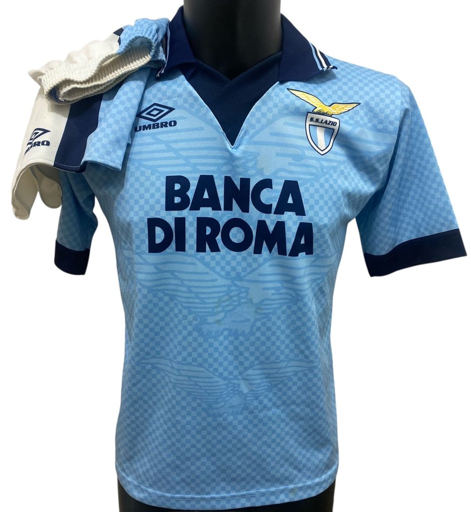 Lazio - 意大利足球联盟 - Peppe Signori - 1995 - 足球衫 #1.0
