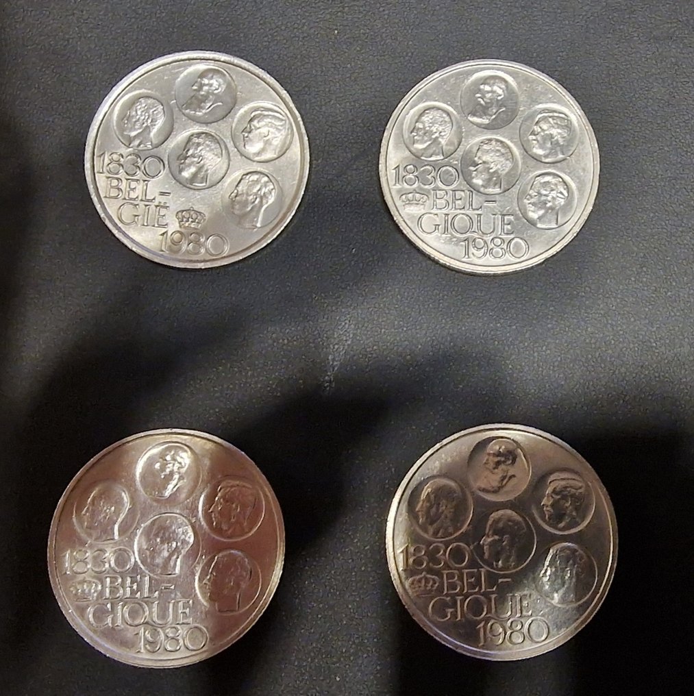 Βέλγιο. 1876/1980 Lot de 12 pièces  (χωρίς τιμή ασφαλείας) #1.0