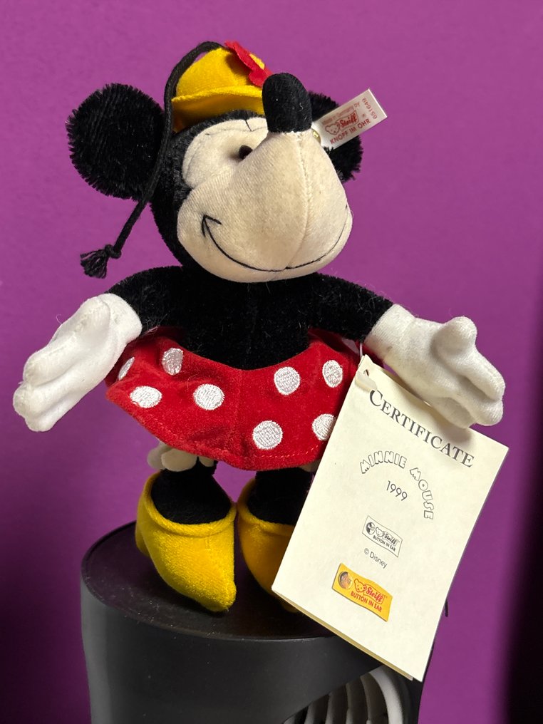 Steiff: Minnie Mouse kerstornament 14cm, om op te hangen. - Αρκουδάκι - 2020+ - Γερμανία #1.0