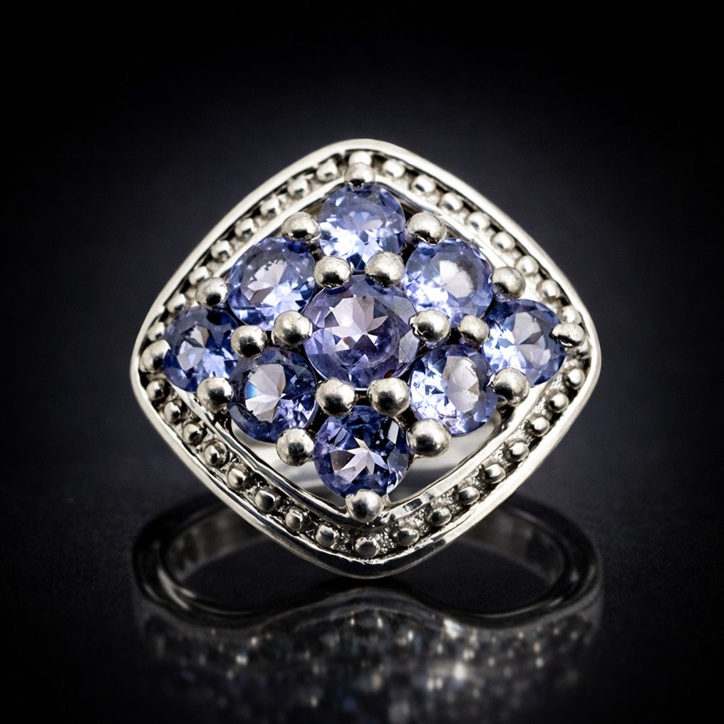 χωρίς τιμή ασφαλείας - Harry Ivens - Δαχτυλίδι Ασημί - Amethyst (Πιστοποιημένο) #1.0