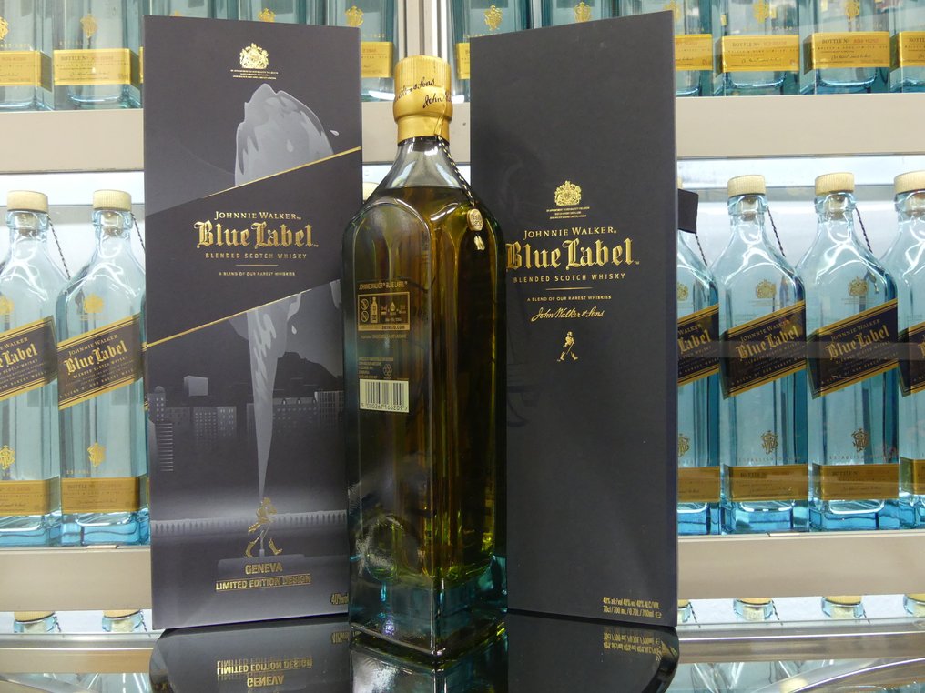 Johnnie Walker Blue Label Limited Edition Design Geneva from Schweiz  - 700ml #4.3