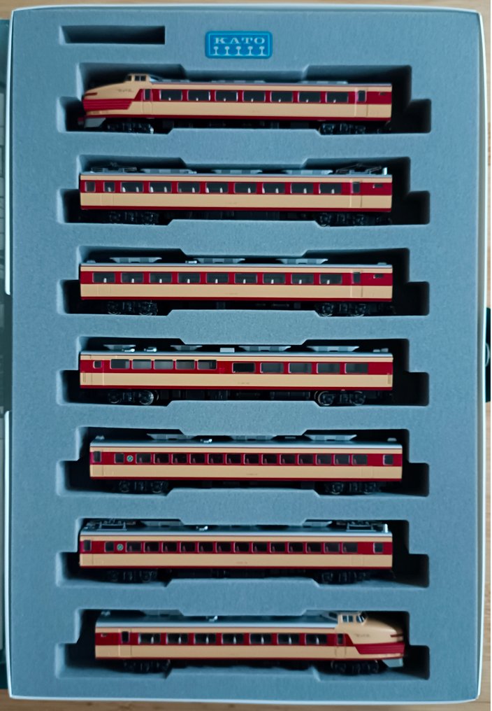 Kato N - 10-351 Series 181 Limited Exp. "Toki" - Modellbahn (1) - Basis-Set (7 pcs) - JR #1.0