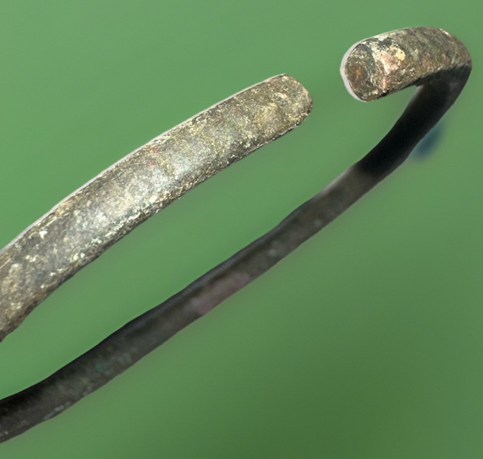 Rautakausi Pronssi Bangle, 500 eaa (Ei pohjahintaa) #1.0