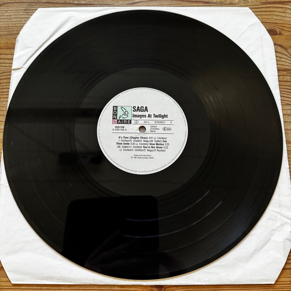 SAGA - 4 great records - Πολλαπλοί καλλιτέχνες - Άλμπουμ LP (πολλαπλά αντικείμενα) - 1978 #3.2