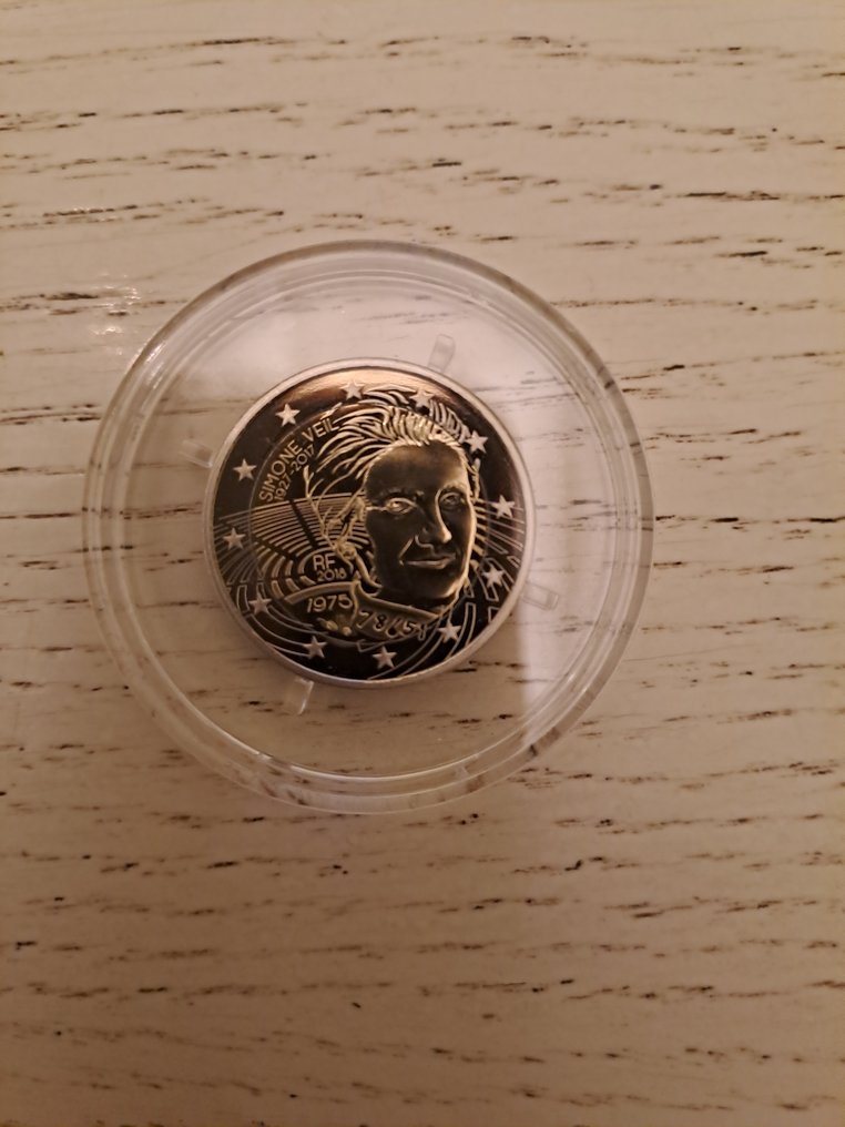 Frankrig. 2 Euro 2018 "Simone Veil" Proof - (Sans boite)  (Ingen mindstepris) #3.2