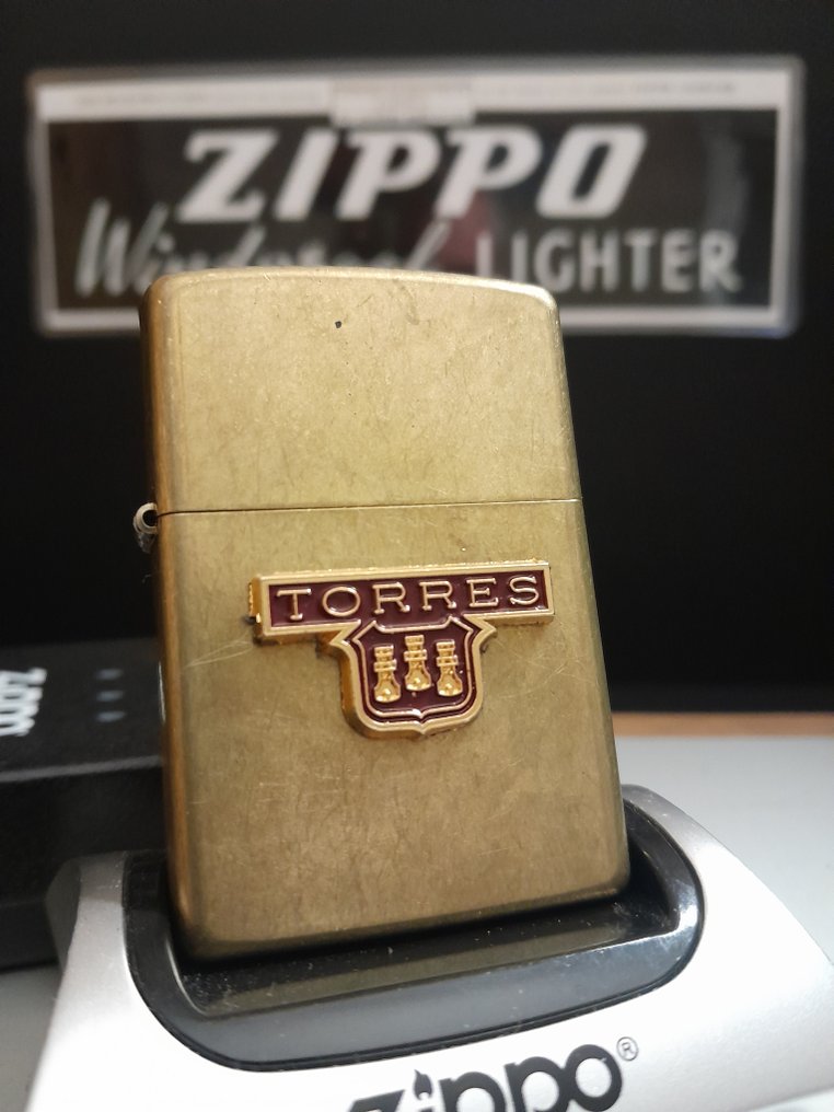 Zippo - 芝宝 - 没有保留价 - 口袋打火机 - 黄铜 #1.0