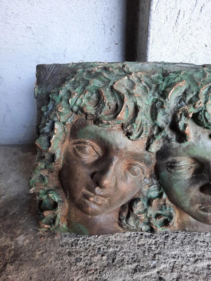 Scultura, i quattro gemelli - 26 cm - Bronzo #1.0