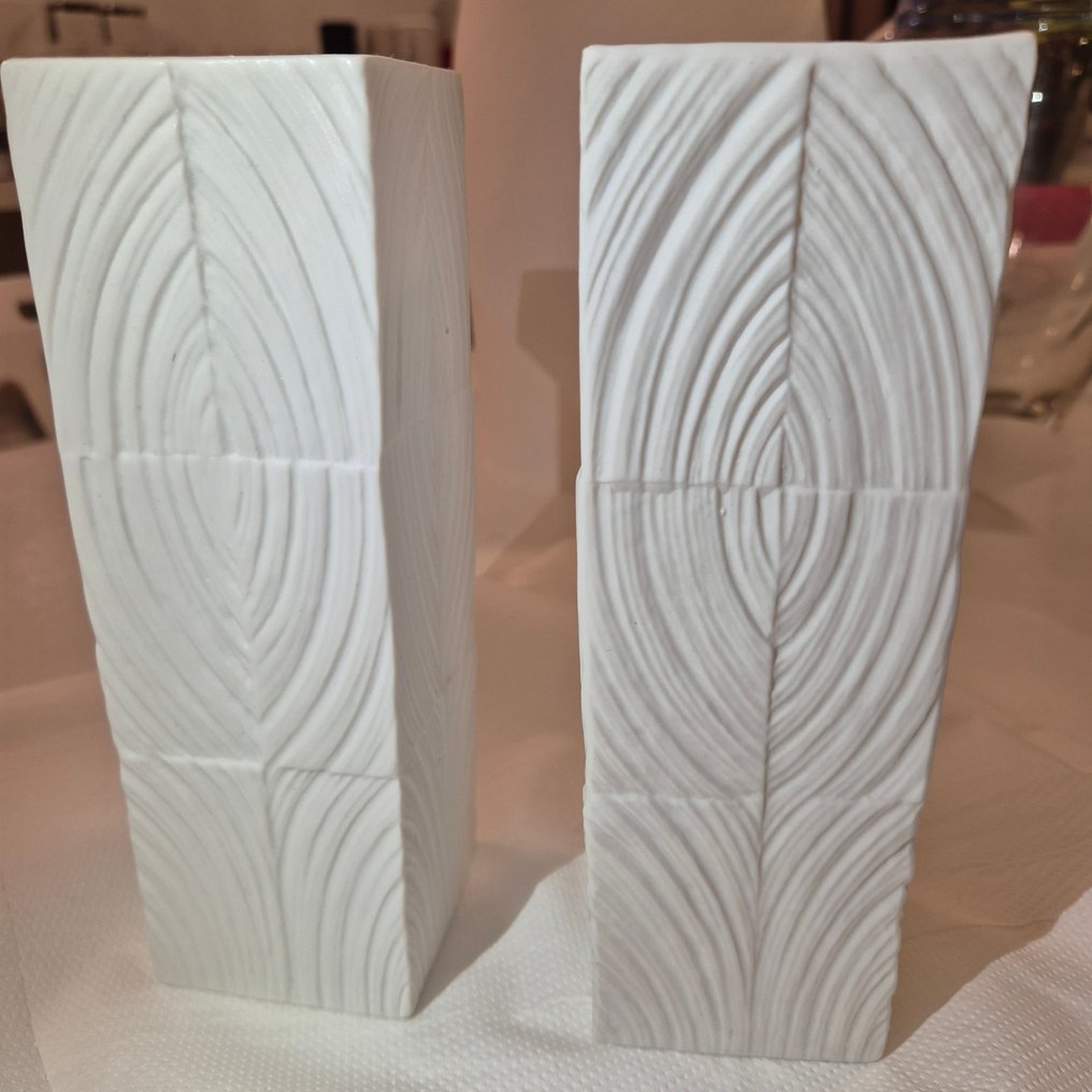 Rosenthal - Martin Freyer - Βάζο - Μη εφυαλωμένη πορσελάνη #1.0