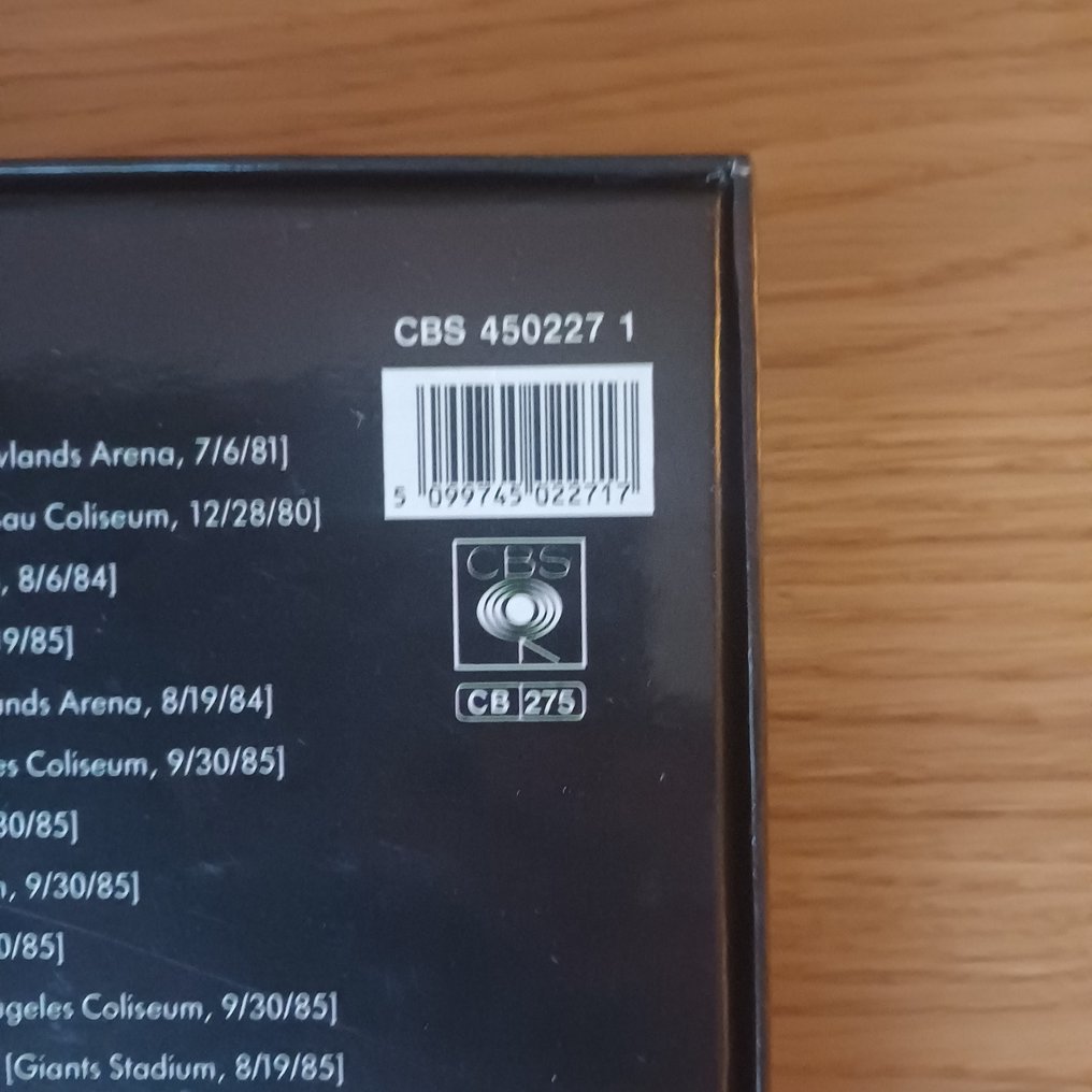 Bruce Springsteen - Live/1975-85 (5LP Box in NM condition) - LP - 1986 #2.1