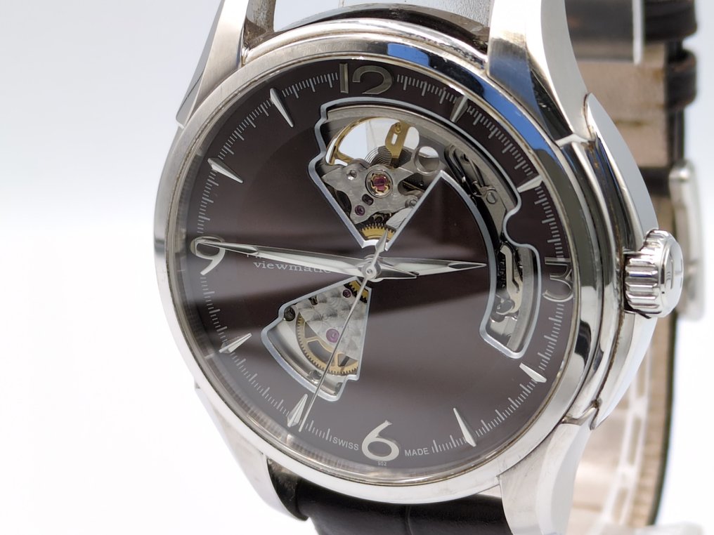 Hamilton - Jazzmaster Viewmatic Open Heart - H326651 - Miehet - 2000-2010 #4.3