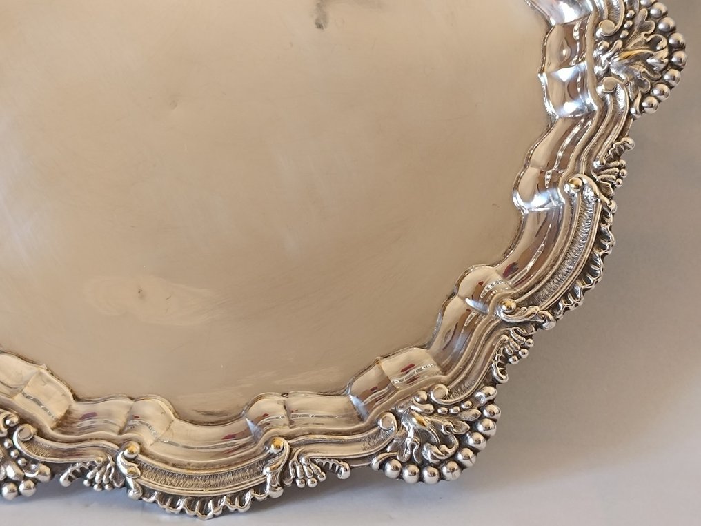 中央裝飾品 - 鍍銀黃銅 - 意大利的晚宴工艺 #4.3