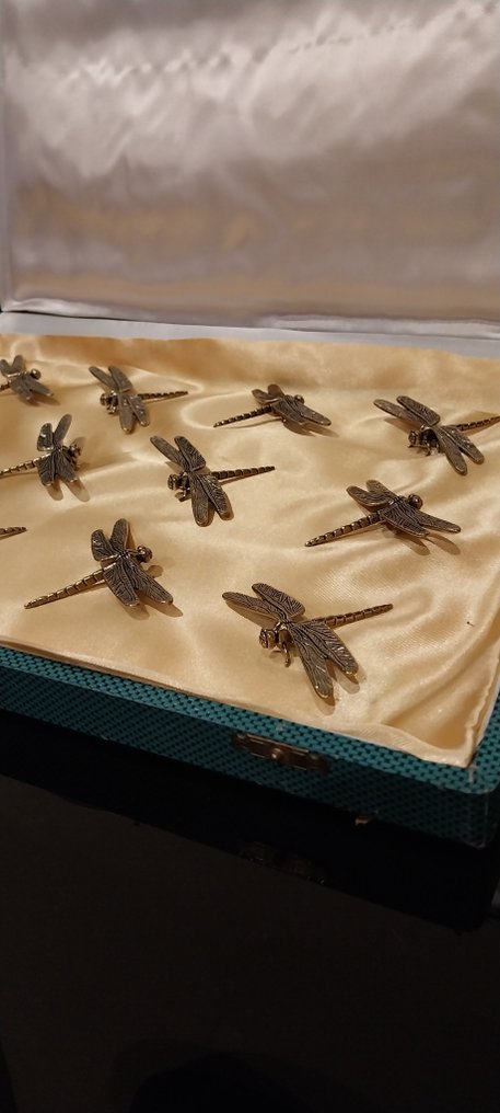 Messensteun (12) - Libellules - Metaal - Libellen #1.0