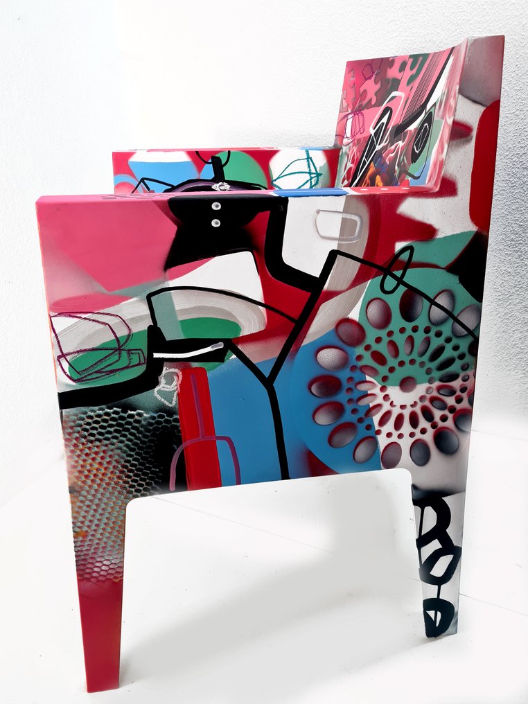 Driade - Philippe Starck - Πολυθρόνα - Έργο τέχνης του Jack Soro - μεικτά μέσα #2.1