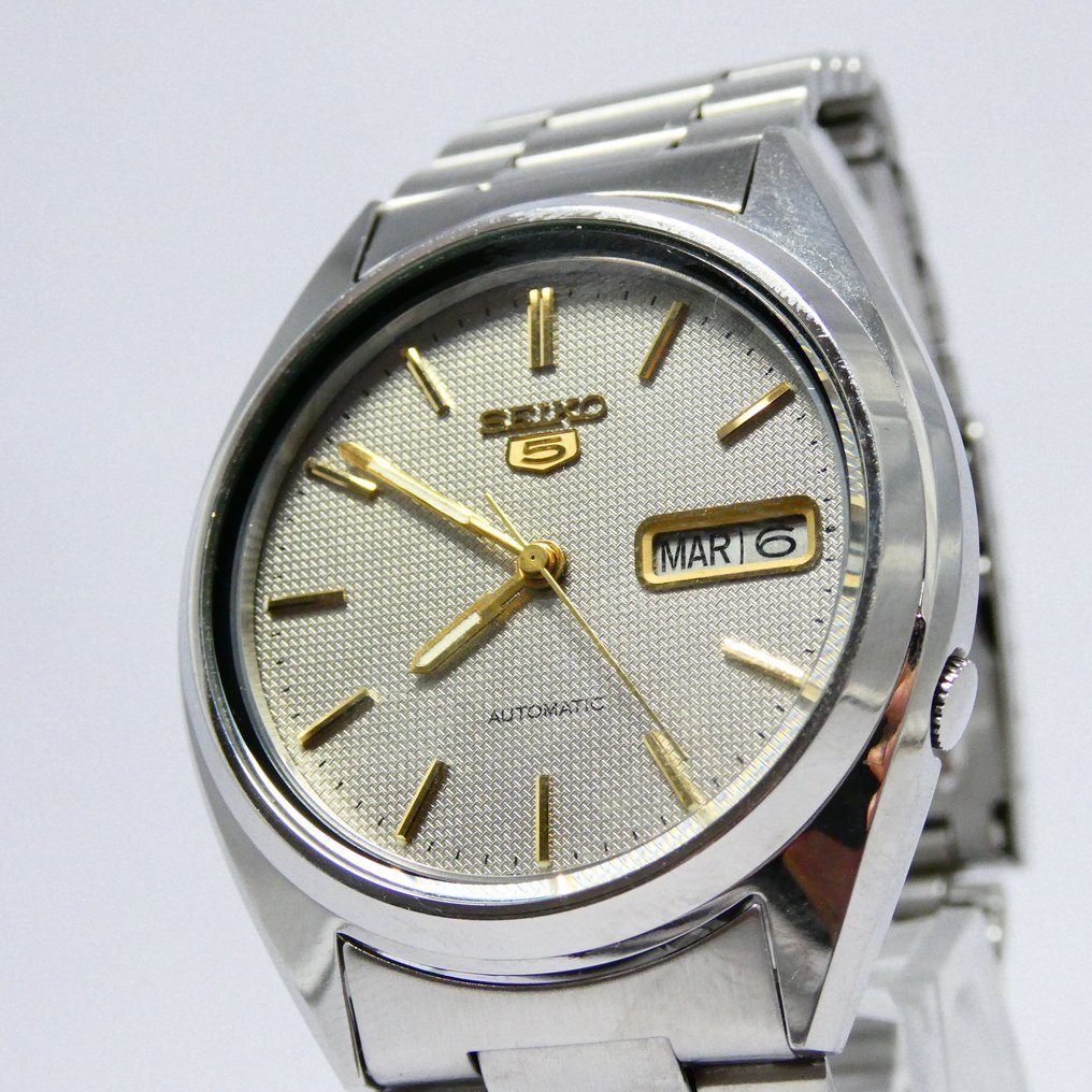 Seiko - Seiko 5 - χωρίς τιμή ασφαλείας - 7009-3040 - Άνδρες - 1980-1989  #1.0