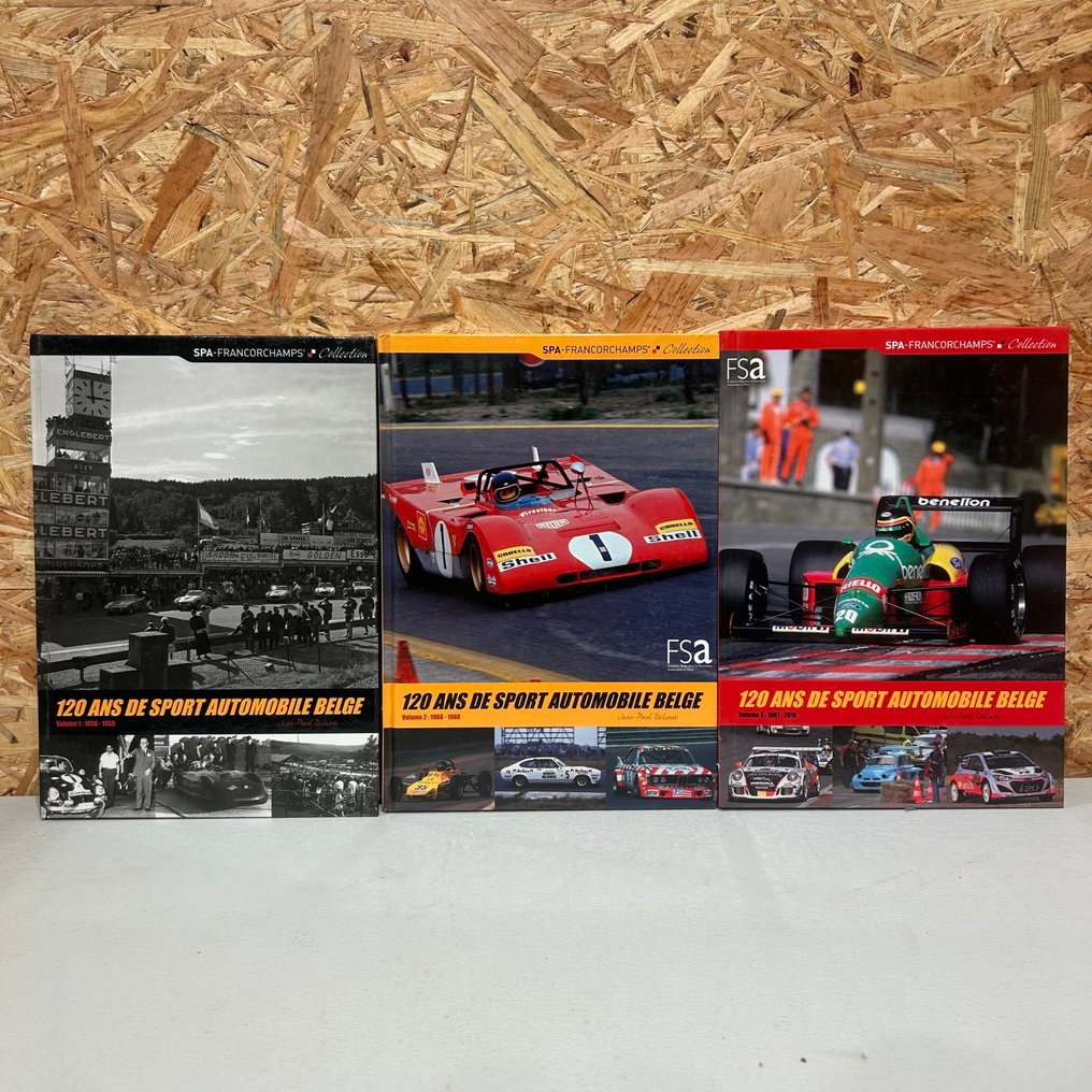 Jean-Paul Delsaux - 120 ans de sport automobile belge - 2015 #1.0