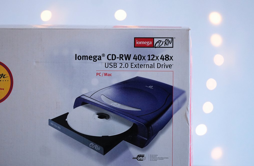 Apple Iomega External CD-RW Drive (PC & Mac) – Complete Set - Computer - Nella scatola originale #2.1