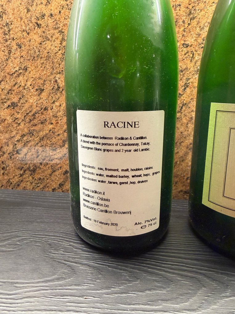 Cantillon - Racine 2020 - 75cl -  2 bottles  #1.0
