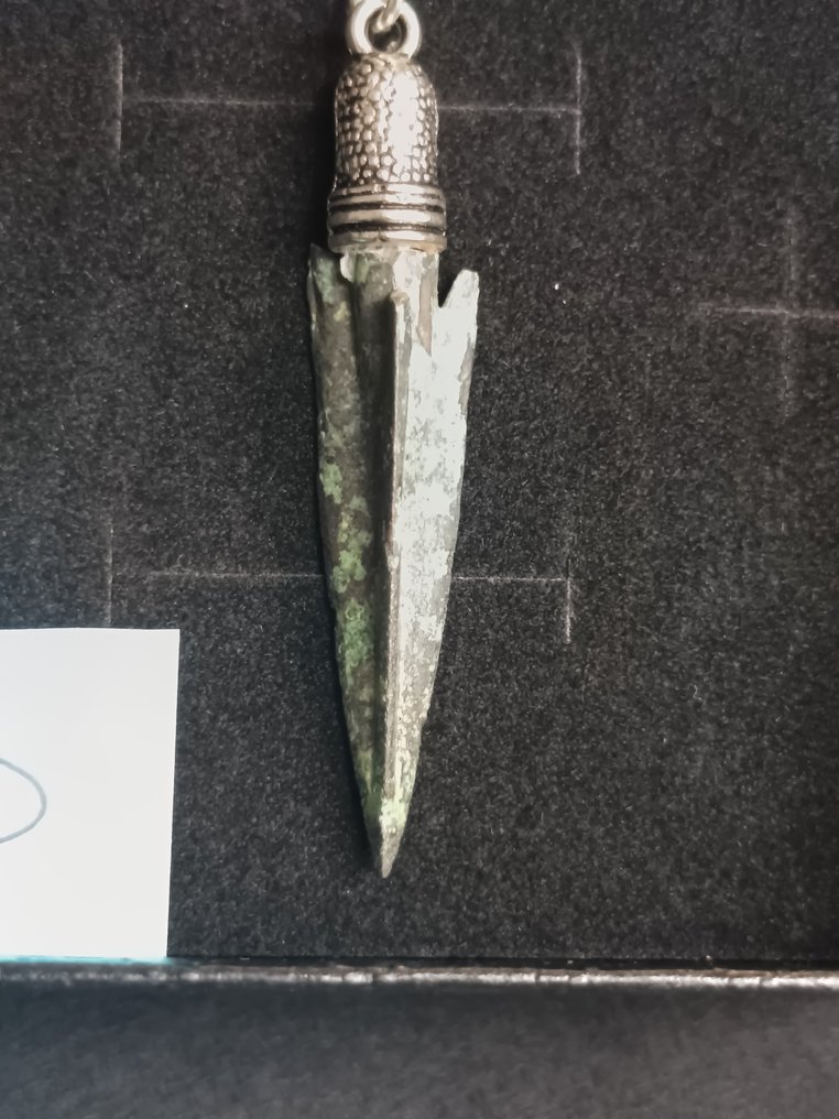 Antico Greco Bronze Arrowhead #1.0