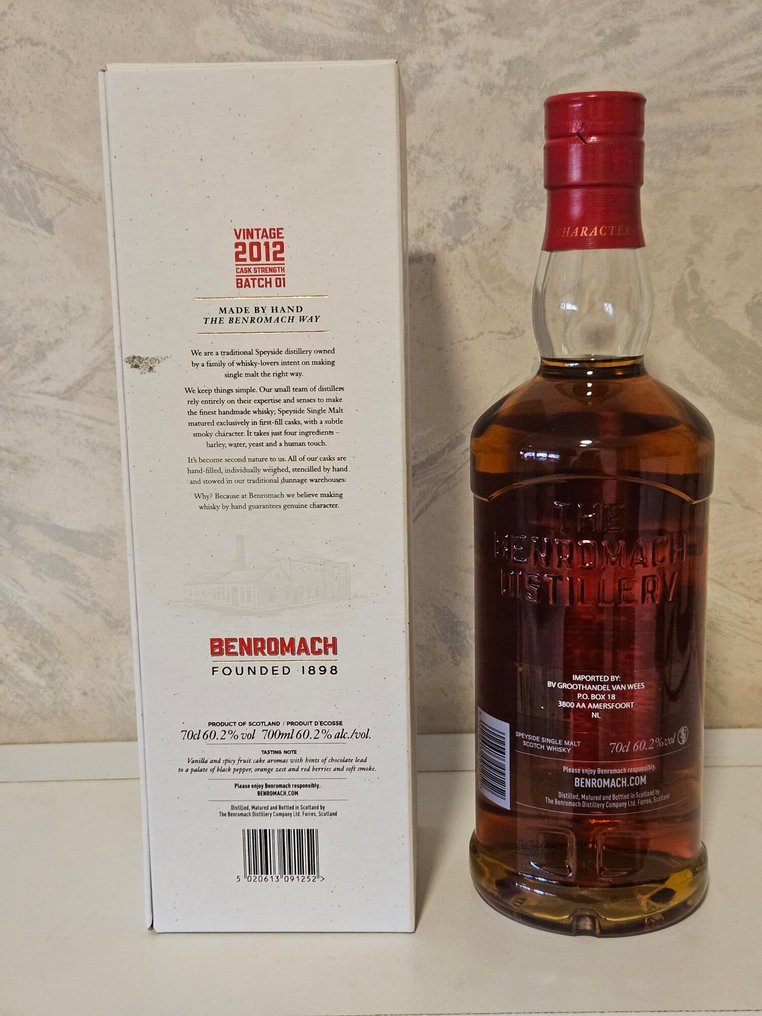 Benromach 2012 Cask Strength Batch 01  - b. 2022  - 70 cl #1.0